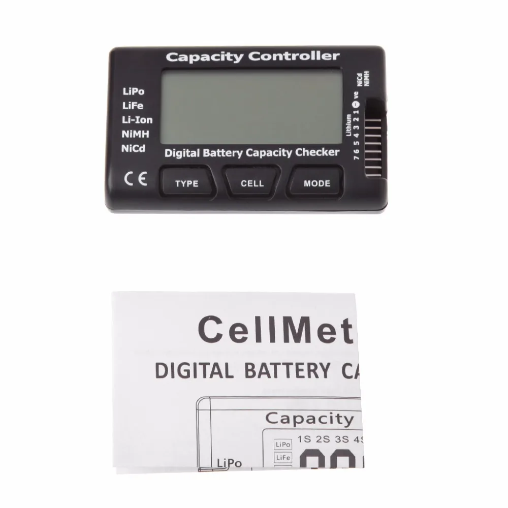Цифровой аккумулятор Емкость Checker RC CellMeter 7 для LiPo LiFe Li-Ion NiMH Nicd