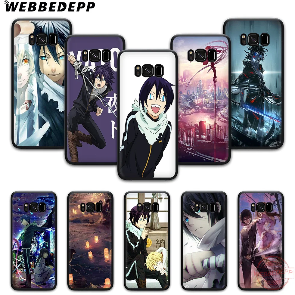 WEBBEDEPP Noragami аниме мягкий чехол для телефона с изображением цветов Samsung S6 S7 край S8 S9