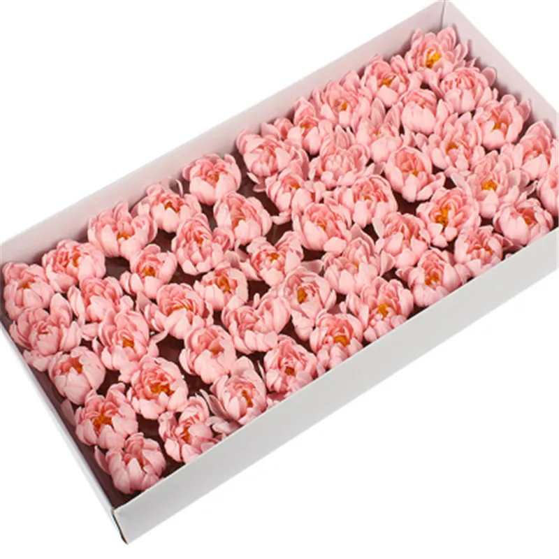  Soap Asters Flowers Head Artificial Flowers For  Home Wedding Party  Decoration Ball Craft Fake Flowers (12)