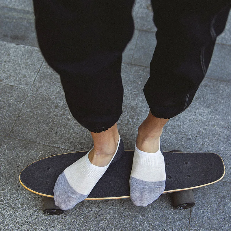 

Drop Ship Men Funny Socks Harajuku Patchwork Ankle Socks Summer creative Hip hop Street Skateboard Unisex Crew Happy Boat Socks