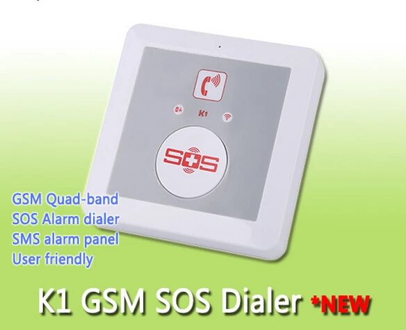 

Wireless GSM Alarm System SOS Button Emergency Call One Key Dialing and SMS Alert Alarm Device For Elder Elderly Care
