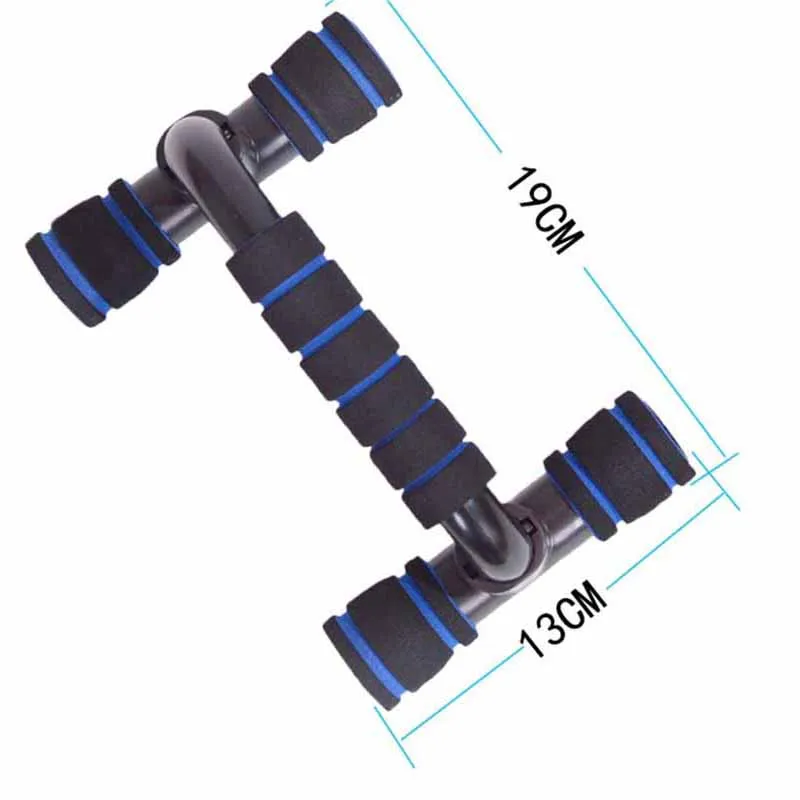 1pair I-shaped Push-up Rack Fitness Equipment Hand Sponge Grip Bars Muscle Training Push Up Bar Chest Home Gym Body Building push up bar folding push up board push up board push up stand