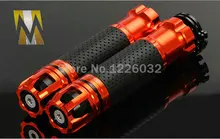 Новый 7/8 inch Мотоцикл Ручками Ручка бар Мотоциклов ЧПУ Алюминиевый Мотоциклов Руль Ручками С Дросселем Core