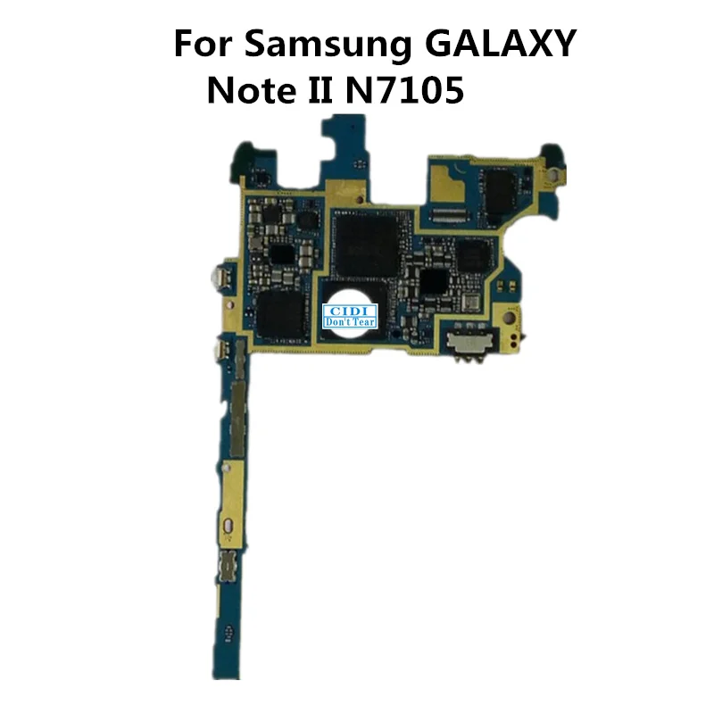 

Full Working Used Original Board For Samsung GALAXY Note II N7105 16G Motherboard Logic Mother Board Plate