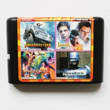 KC-443 4 в 1 игровой картридж 16 бит md мульти игровая карта для sega genesis/mega drive