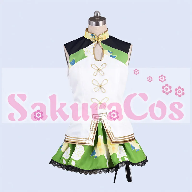 Любовь! Солнце! Aqours Chika kanan Dia Yoshiko ханамару Ruby Mari Qipao версия косплэй костюм Хэллоуин платье полный комплект