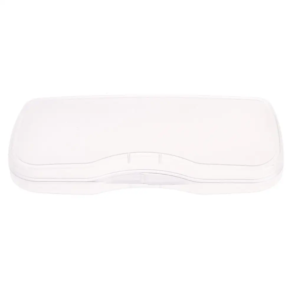 

Portable Transparent Shell Case Protector Box For Clip-on Flip-up Len Glasses