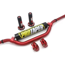 1 1/" Жир Бар 28 мм руль+ ручки+ Зажимы Бар Мотоцикл MX мотокросса яма Байк для KTM EXC CRF YZF250 KLX rmz