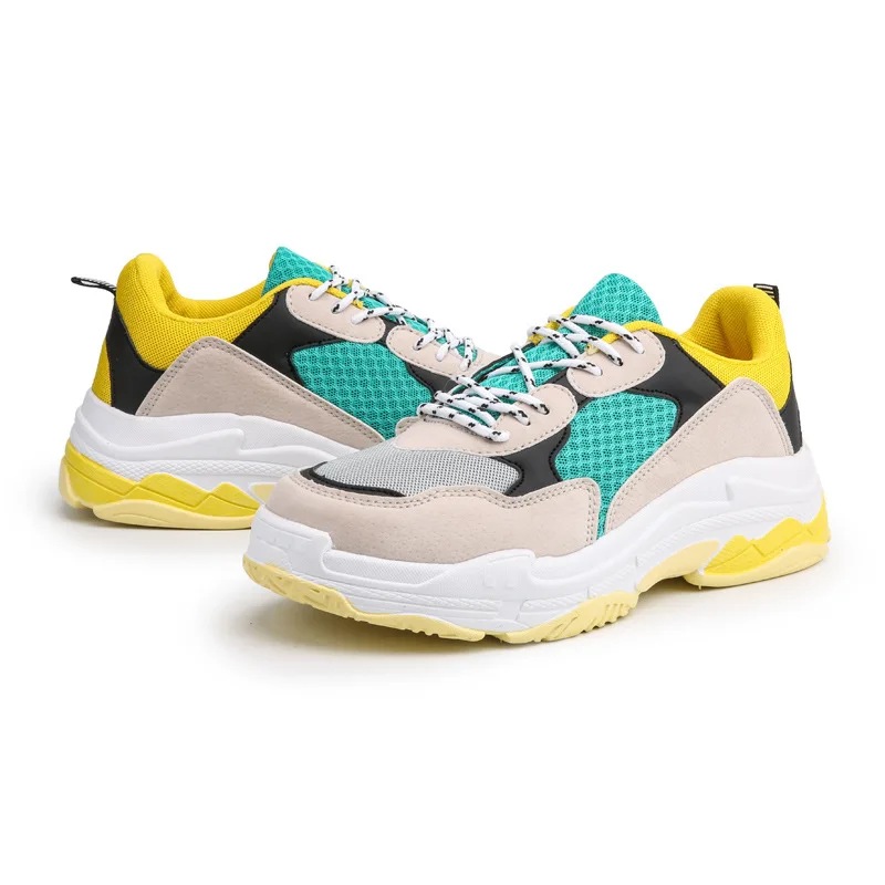 

2019 New Autumn New Men's Shoes Korean Version Of Sports Casual Shoes Fashion Dad Shoes Breathable Running Sports Shoes