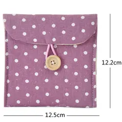 Прямая доставка фиолетовый mp3 Телефон кармашек для прокладок Косметическая хранения Организатор сумка в мешок девушка женщин