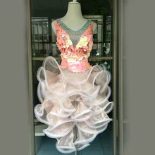 Стиль Костюмы для латинских танцев блестки guaze конкурс латиноамериканских танцев платье для женщин детский конкурс латиноамериканских танцев платья