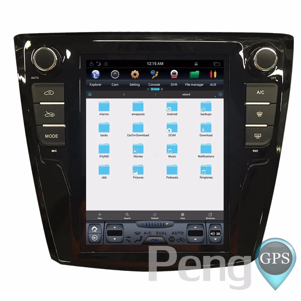 Cheap 10.4 Inch IPS Screen Android 7.1 Car GPS Navigation DVD Player for Renault Kadjar 2016 2017 Tesla Style 1080P Video FM Headunit 4