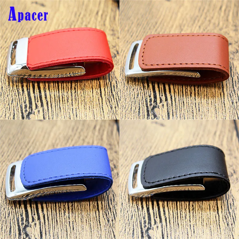 

Apacer flash drive lather Shell shape 64g pen drive leather wrist band USB flash 8g 16g flash card 32g