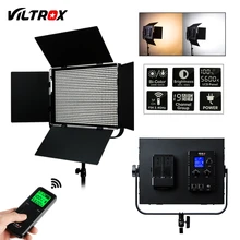 VILTROX VL-D85T Профессиональный тонкий металлический двухцветный светодиодный осветительный прибор для сьемок и беспроводной пульт дистанционного управления для камеры фотостудии видео свет