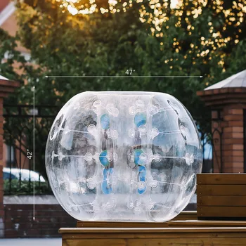 

Free Shipping HOT SALE Kids And Adults Inflatable Body Zorb 1.2m/3.93ft Pvc Bumper Football Bubble