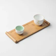 Бамбуковый поднос для чая Kungfu, чайный набор кунг-фу, стол для комнаты, традиционная китайская культура, инструменты для церемонии, чайный сервиз