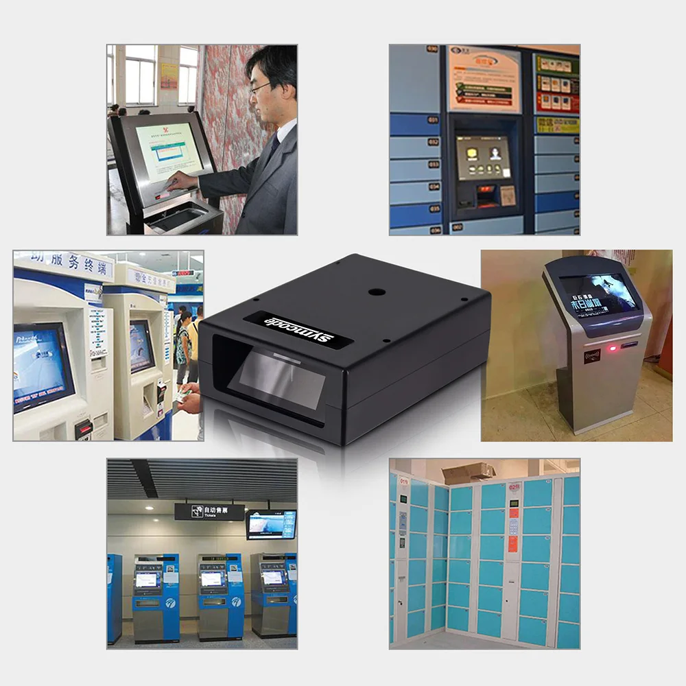  Automatic Barcode ScannerSymcode USB Laser Wired Handheld Portable Box Automatic 1D Barcode Reader
