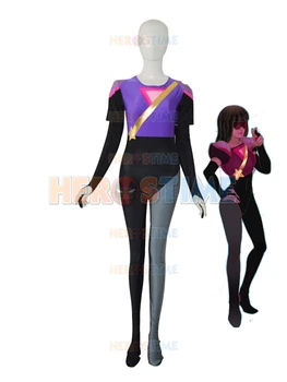 

Newest Garnet from Steven Universe Superhero Costume spandex lrcra female halloween cosplay costumes zentai suit free shipping
