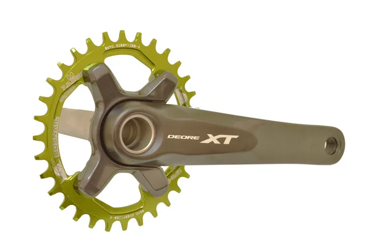 SNAIL Al 7075 CNC 96BCD Mtb велосипед шатун широкая узкая цепь для SHIMANO XT M8000/SLX M7000 шатун Аксессуары для велосипеда