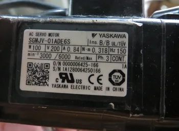 

USED 100% TESTED AC SERVO MOTOR SGMJV-01ADE6S *100% REAL STOCK,Please contact us for real photo*