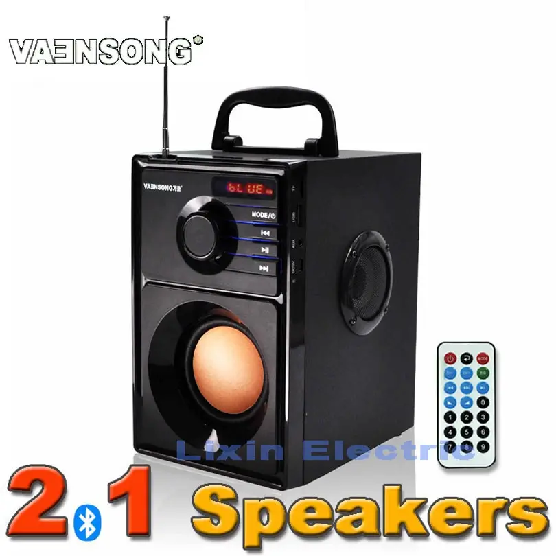 Prix pour Vaenson a10 stéréo 2.1 subwoofer bluetooth haut-parleur hifi haut-parleur portable usb et la carte de tf jouer 10 w amplificateur haut-parleur fm radio Prix pour Vaenson a10 stéréo 2.1 subwoofer bluetooth haut-parleur hifi haut-parleur portable usb et la carte de tf jouer 10 w amplificateur haut-parleur fm radio