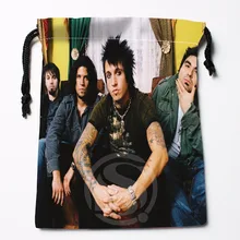 Fl-Q82 новые музыкальные Papa Roach& 4 изготовленный на заказ логос напечатал сумку; степень сжатия сумки женские сумки на завязках размер 18X22 см 711-# F82