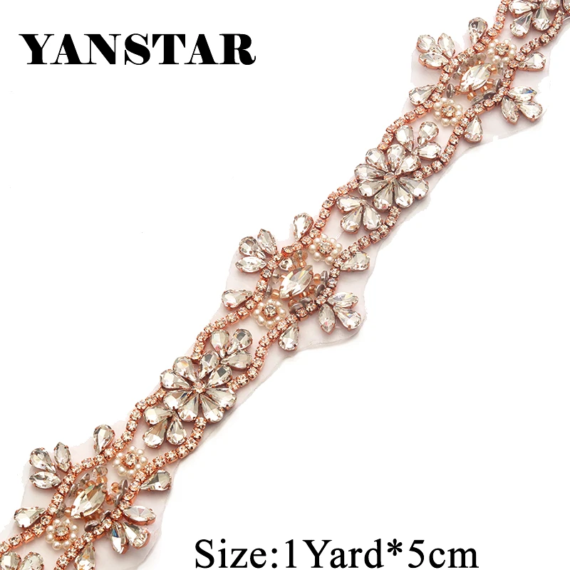 Buy YANDTAR Wholesale Crystal Rhinestones Trim by the
