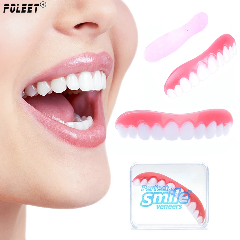 

Free Shippping Perfect Smile Veneers Dub In Stock For Correction of Teeth For Bad Teeth Instant Upper Dental Teeth Whitening