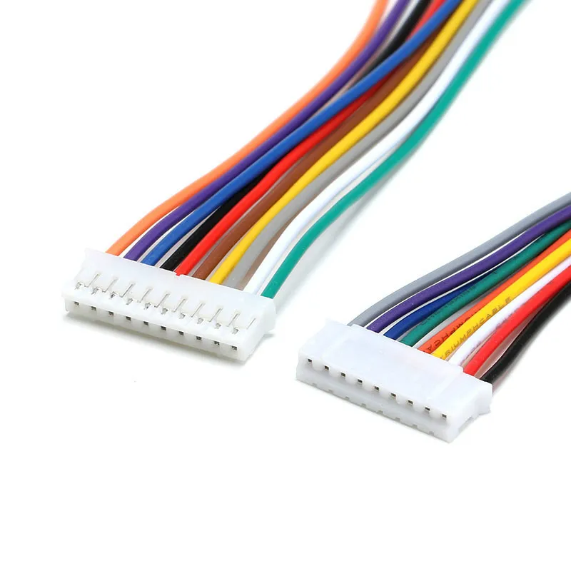 50 шт./лот 300 мм JST 2 0 PH 2/3/4/5/6/7/8/9/10 контактный разъем с проводами 26AWG новый S18 Прямая