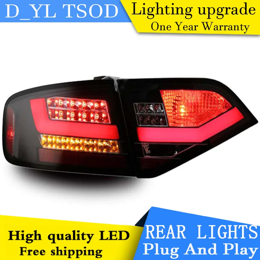 

Car Styling Tail Lamp for Audi A4-B8 LED Tail Light 2009-2012 New Altis LED Rear Lamp LED DRL+Brake+Park+Signal Stop Lamp