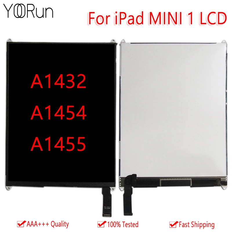 

1PCS 7.9" For iPad mini 1 LCD Display Screen Replacement For iPad Mini 1 LCD Display A1432 A1454 A1455 100% Tested Free Shipping