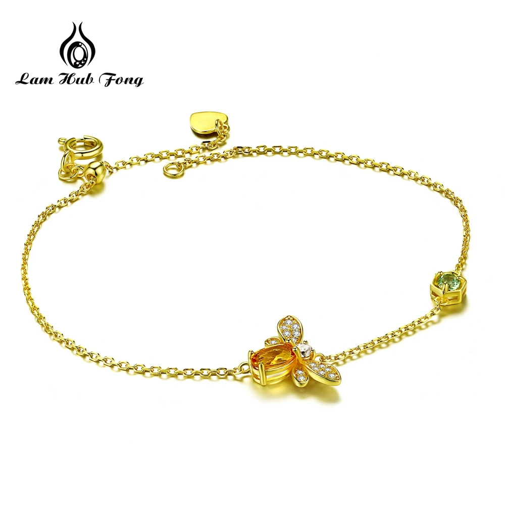 Us 20 5 Bee Bracelet 5x7mm 100 Natural Oval Citrine 925 Sterling Silver Fine Jewelry Gold Color Chain Charm S925 Gift In Bracelets Us 20 5 Bee Bracelet 5x7mm 100 Natural Oval Citrine 925 Sterling Silver Fine Jewelry Gold Color Chain Charm S925 Gift In Bracelets