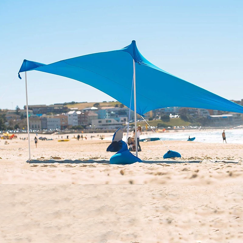 210x210 см Открытый Пляж Кале тень палатка кемпинг холодный солнцезащитный навес портативный походная палатка для рыбалки