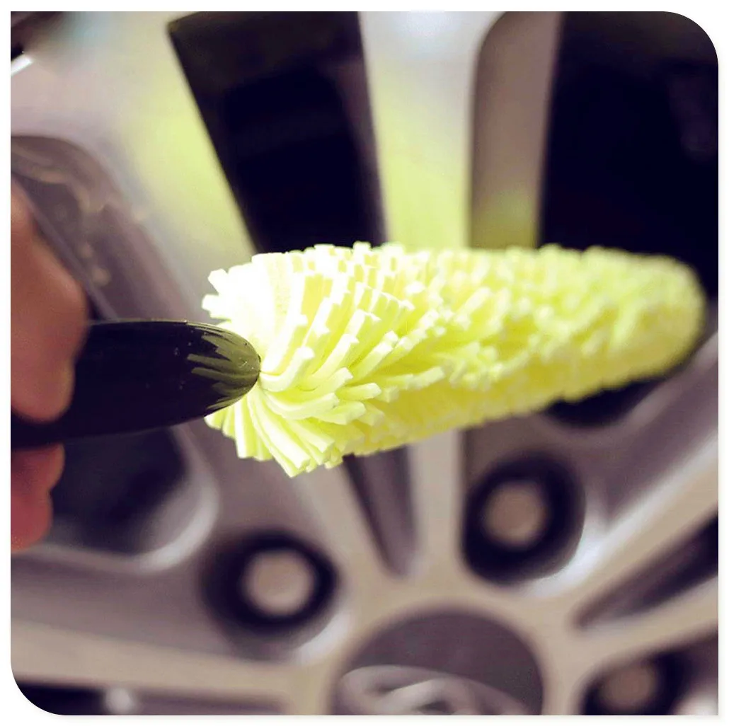 Car Wheel Wash Brush Clean Rims Tire for Mercedes Benz S550 S500 IAA G500 ML F125 E550 E350 W205 W201 B200 B150 W210 | Автомобили и