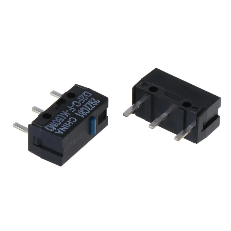 2 шт. оригинальный OMRON D2FC F K (50 м) синий горошек мышь микро переключатель|Коврики