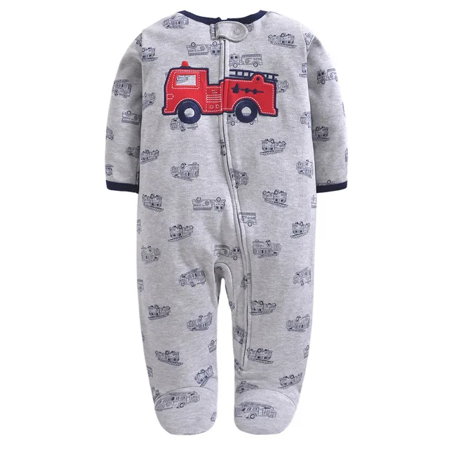 Пижамы для новорожденных; хлопковый комбинезон с единорогом; Одежда для мальчиков; комбинезоны; Детский комбинезон для младенцев; Одежда для младенцев