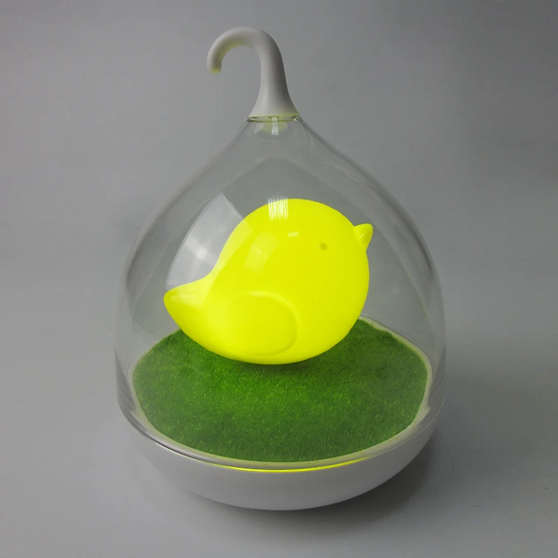 

2016 New Birdcage LED Night Light Portable USB Rechargeable Touch Pendant Light Lamp Home Decor Nightlights Outdoor Camping