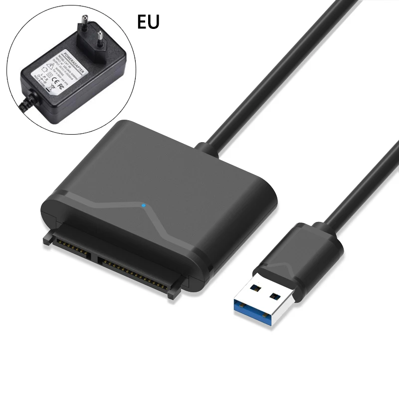 Новый Sata кабель USB C SATA Кабель-адаптер SATA USB3.1 Тип C 15Pin Drive линии внешний конвертер для 2,5 "3,5" SSD HDD диски