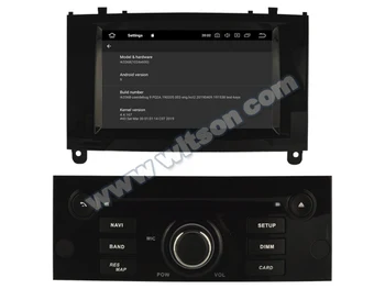 

7" Android 9.0 Pie OS Car DVD Multimedia Navigation GPS Radio for Peugeot 407 2003-2010 with Car Play / Android Auto Support
