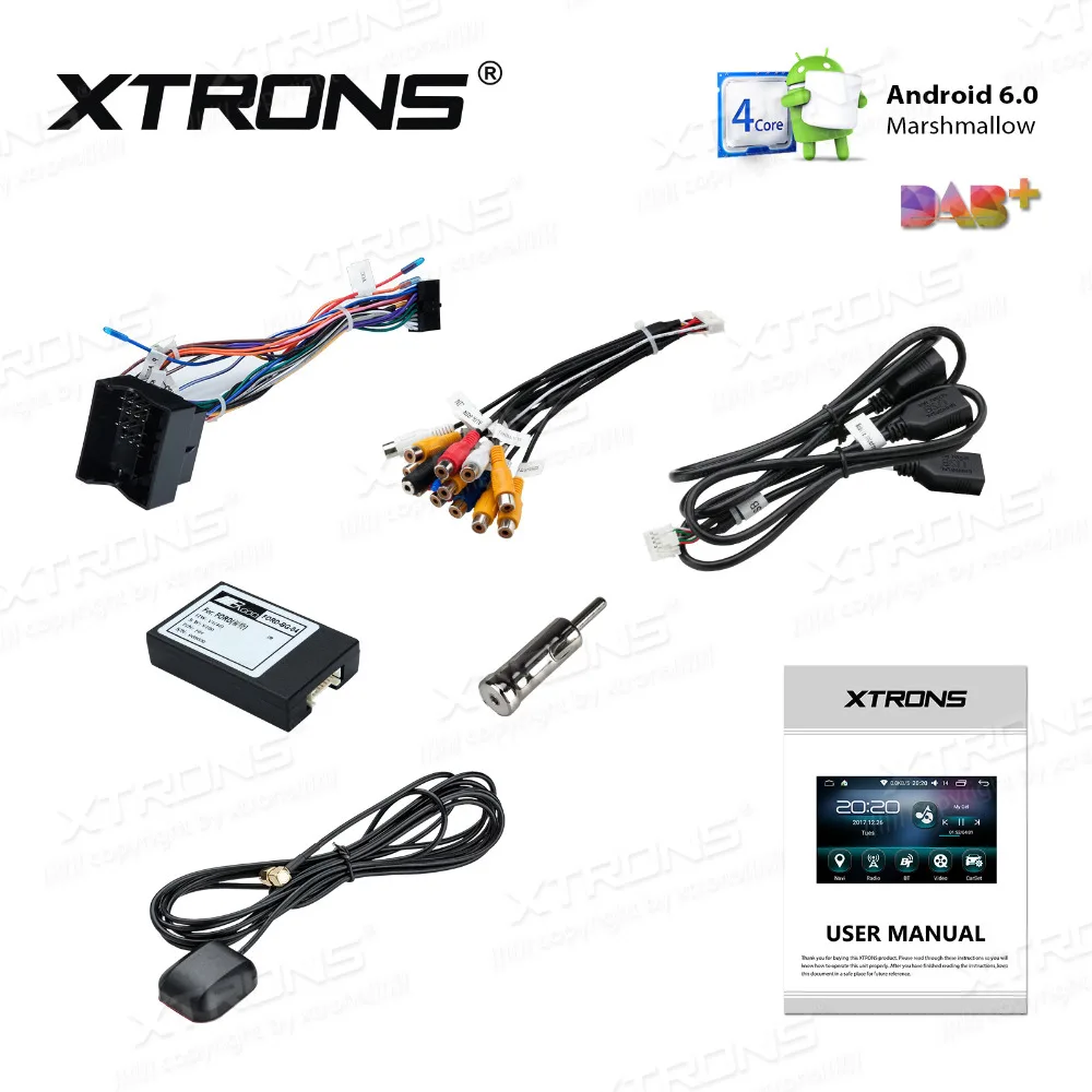 Best XTRONS 7" Android Radio Car DVD Player Head Unit Stereo GPS OBD Navigation for Ford Connect Fiesta Transit Fusion 2006 2007 2008 5