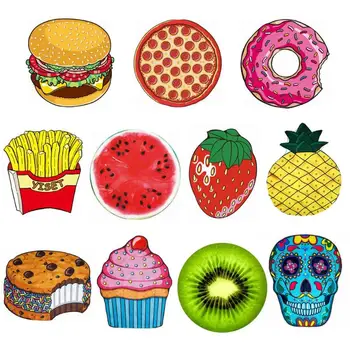 

Pineapple Doughnut Tapestry Picnic Mat Beach Blanket Home Wall Art Decor