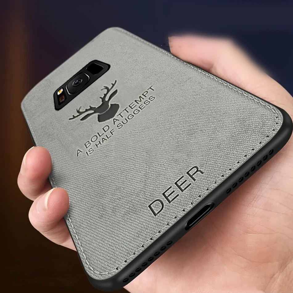 MaxGear-Per-Samsung-Galaxy-S8-S9-Plus-Copertura-Della-Cassa-del-Tessuto-Dell-annata-Dei-Cervi (1)