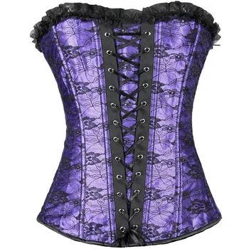 

Lace Up Corsets Bustiers Tops S-XXL
