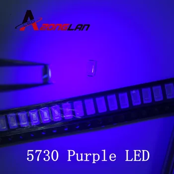 

500pcs 5630/5730 SMD/SMT UV/purple Light chip lamps 395-400nm LED crystal Clear beads LED GOOD quality