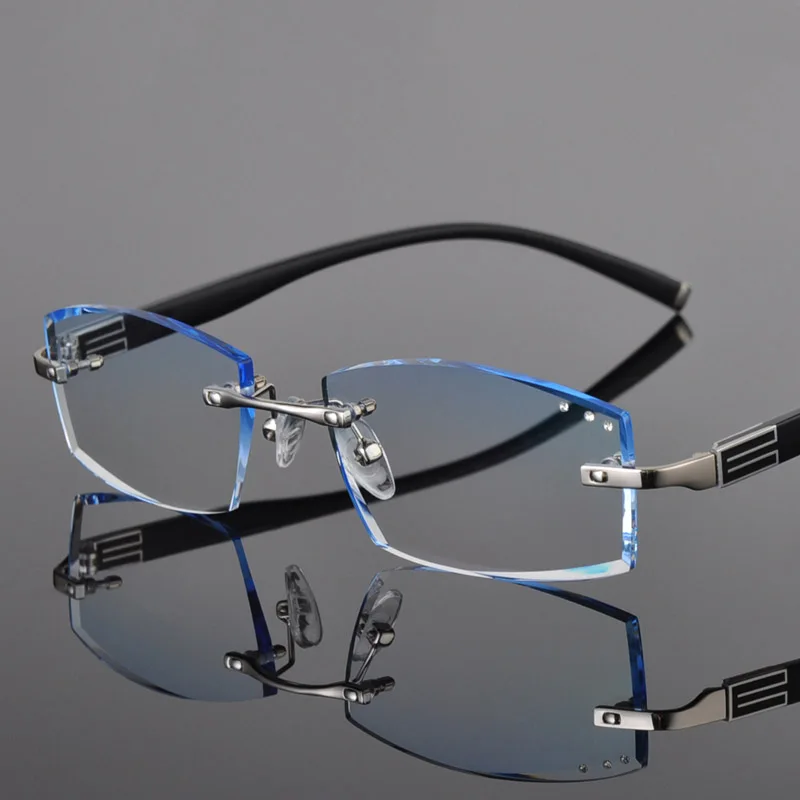 1.61 Index Single Vision Prescription Luxury Eyeglasses Diamond ...