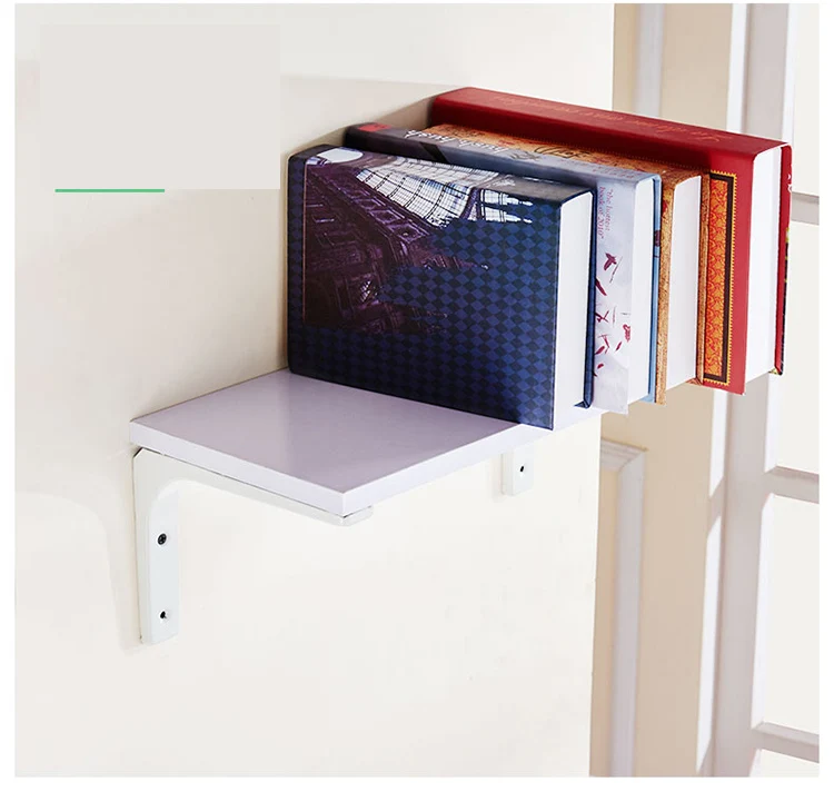 2 قطع الأسود/الأبيض المعادن القوس ل دعم قوس جدار الجرف خزانة حجرة مع تركيب مسامير 200*250 ملليمتر