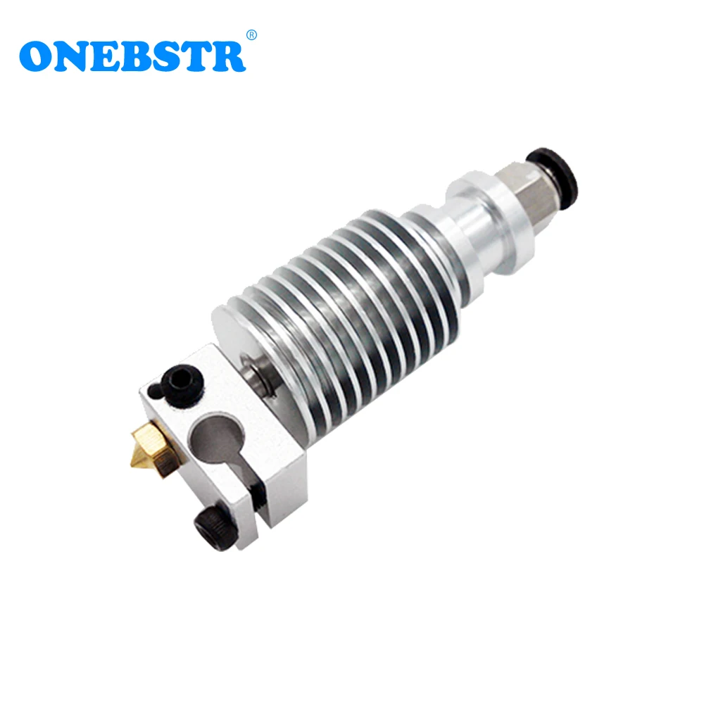 cheap Reprap E 3DV6 Improved version All metal Aluminum Alloy bowden hotend full kit 1.75 3mm supplies 3D Printer parts free shipping