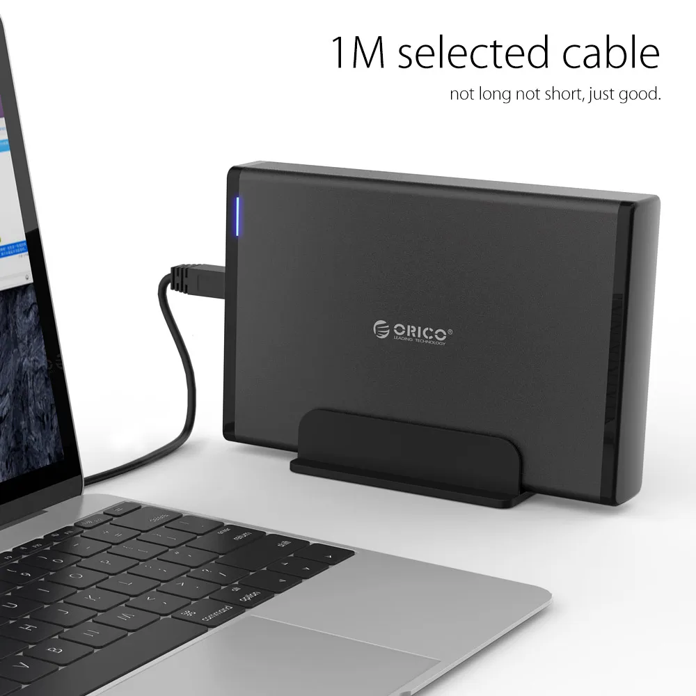 Корпус ORICO алюминиевый для жесткого диска 3 5 дюйма с USB на SATA3.0|hdd enclosure|hdd casedocking station