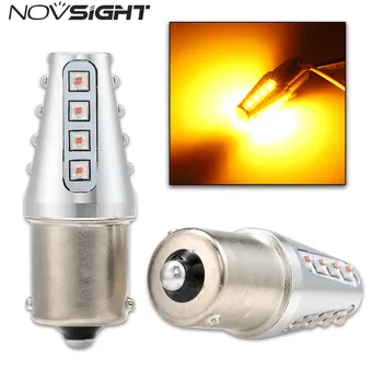 

NOVSIGHT 1156 Car LED Fog Light Bulbs Auto Driving Fog Lamp Corn-shape Led Light Yellow White