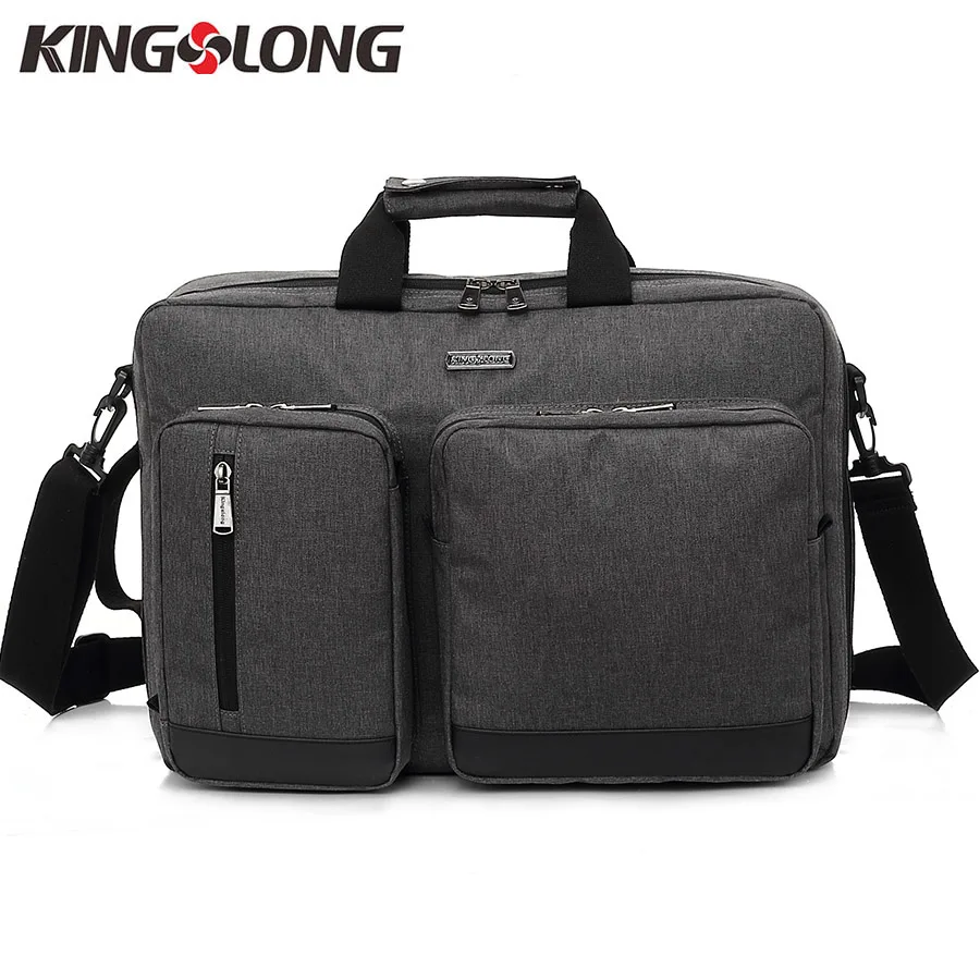 

KINGSLONG Multifunction Men's Convertible Backpack Laptop bag 15.6 Inch Notebook Bag Laptop Case Rucksack KLB1365-5